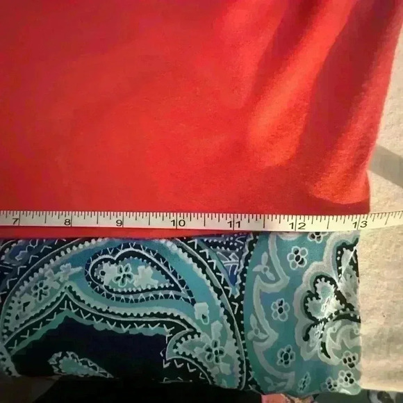 Gorgeous Sleeveless Maxi Dress in Coral and Paisley - Picture 11 of 14